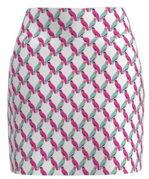 AB Sport Women's Bird Print Front Pocket Golf Skirt - ABAC3