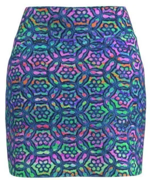 AB Sport Women's Golf Skirt - Batik Multi