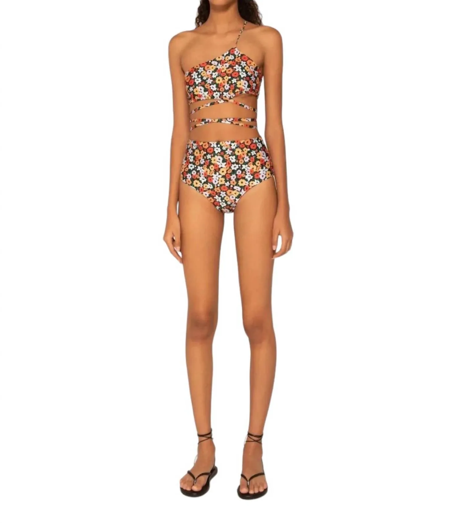 Agua By Agua Bendita - Azucena La Fania Noche Bikini Top