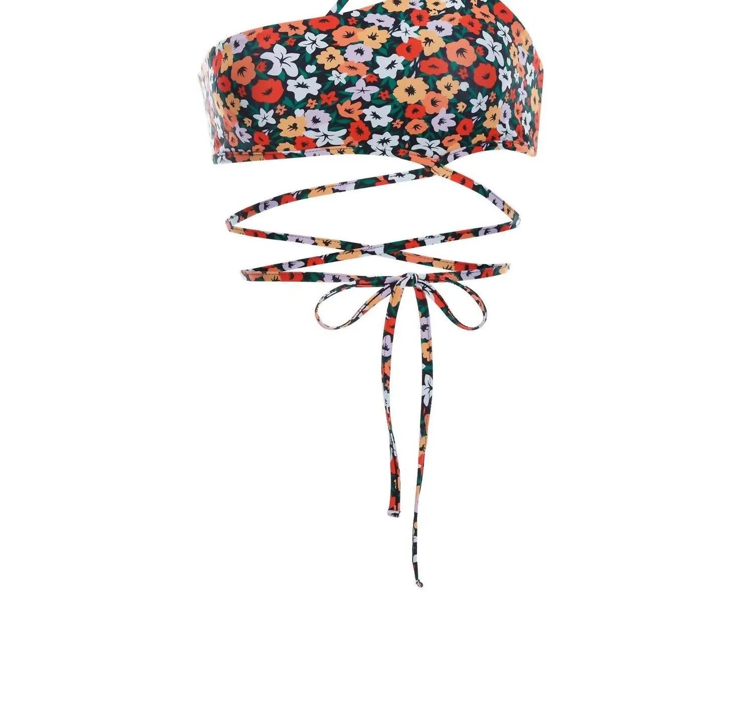 Agua By Agua Bendita - Azucena La Fania Noche Bikini Top