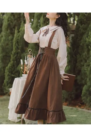 Cottagecore Long Skirt