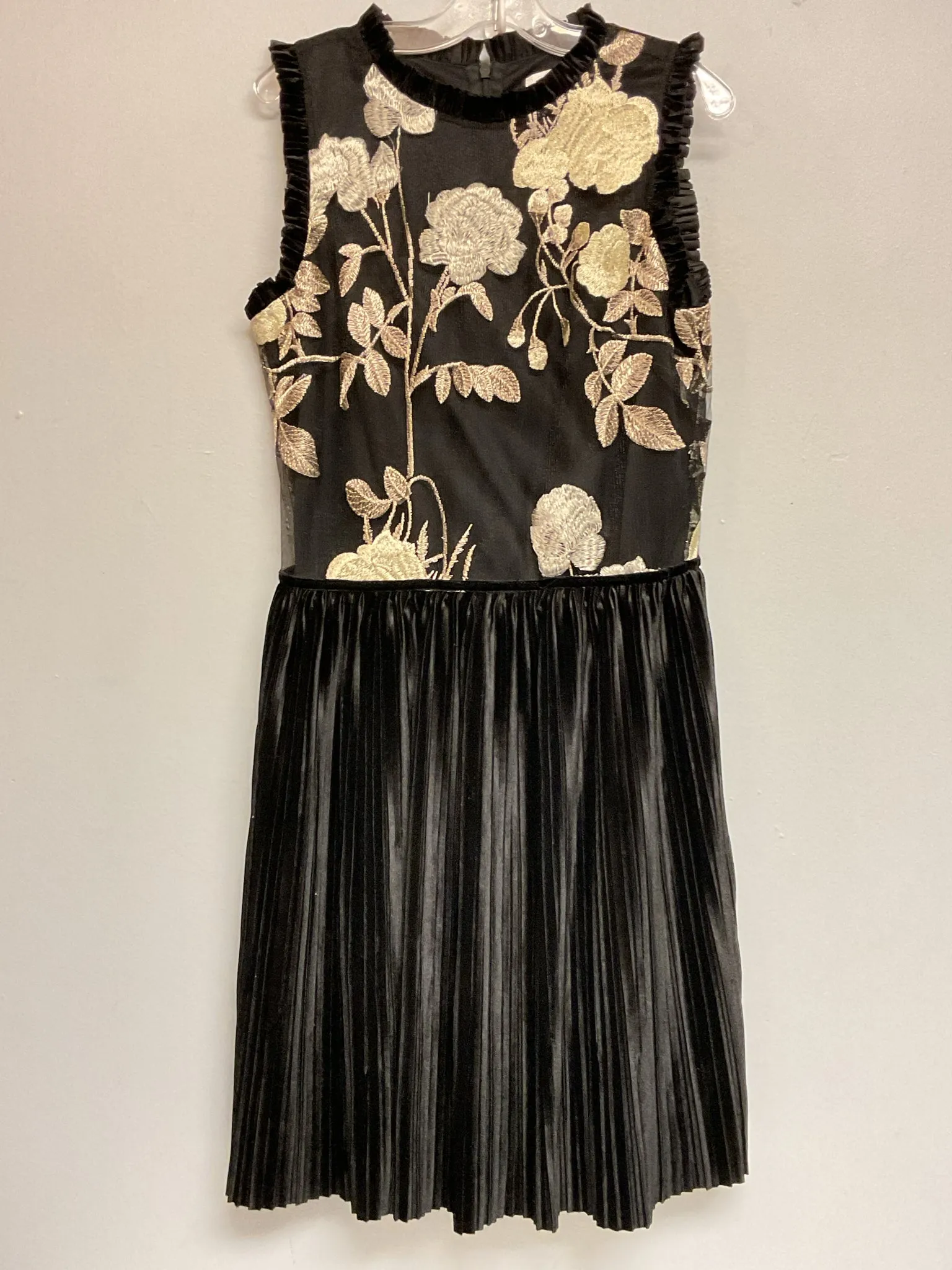 David Charles Size 14 Black Polyester Big Girls Dress Special Occasion