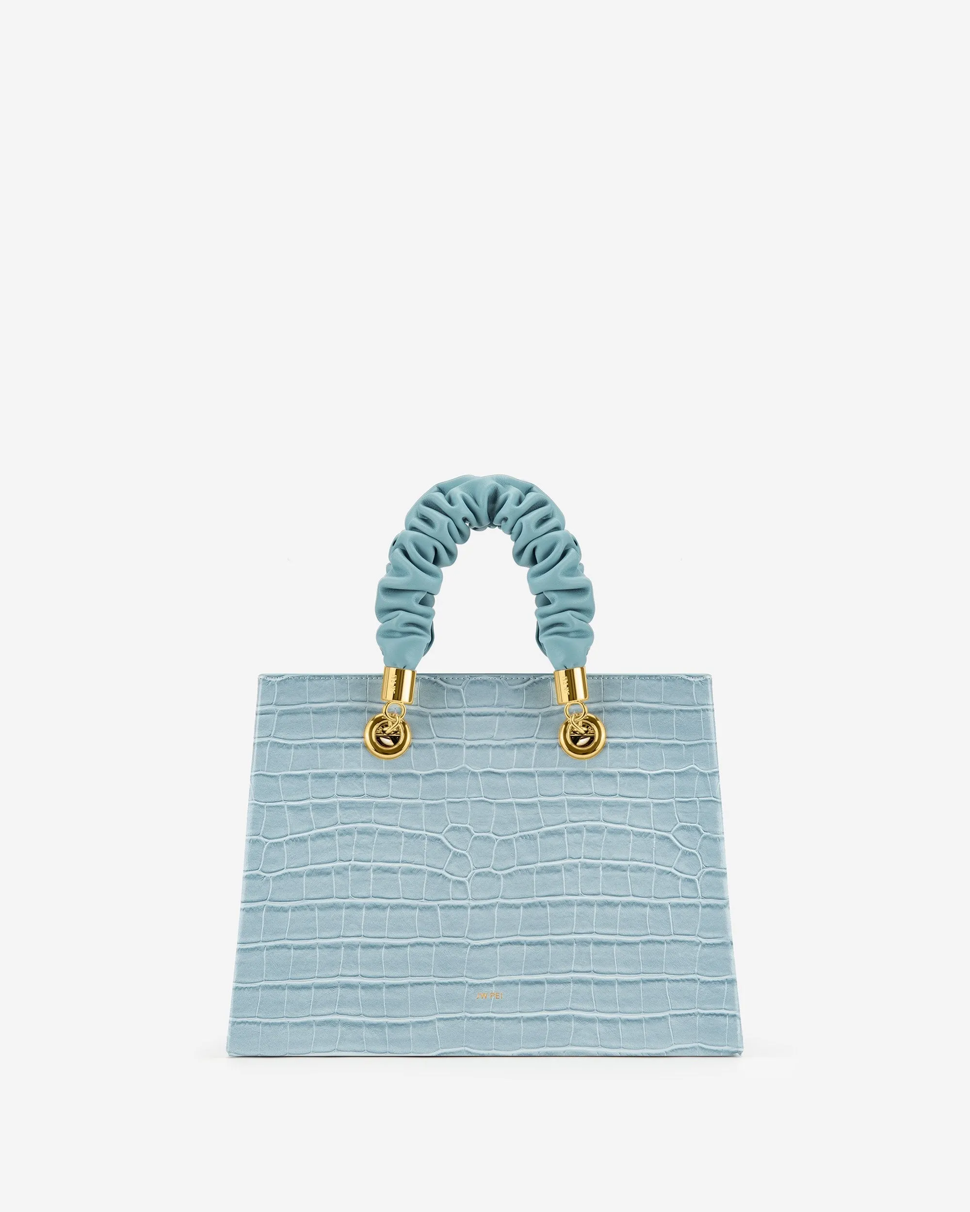 Ella Top Handle Bag - Ice Croc
