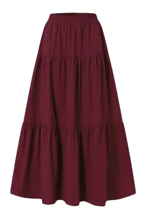 Goblincore Aesthetic Pleated Skirt