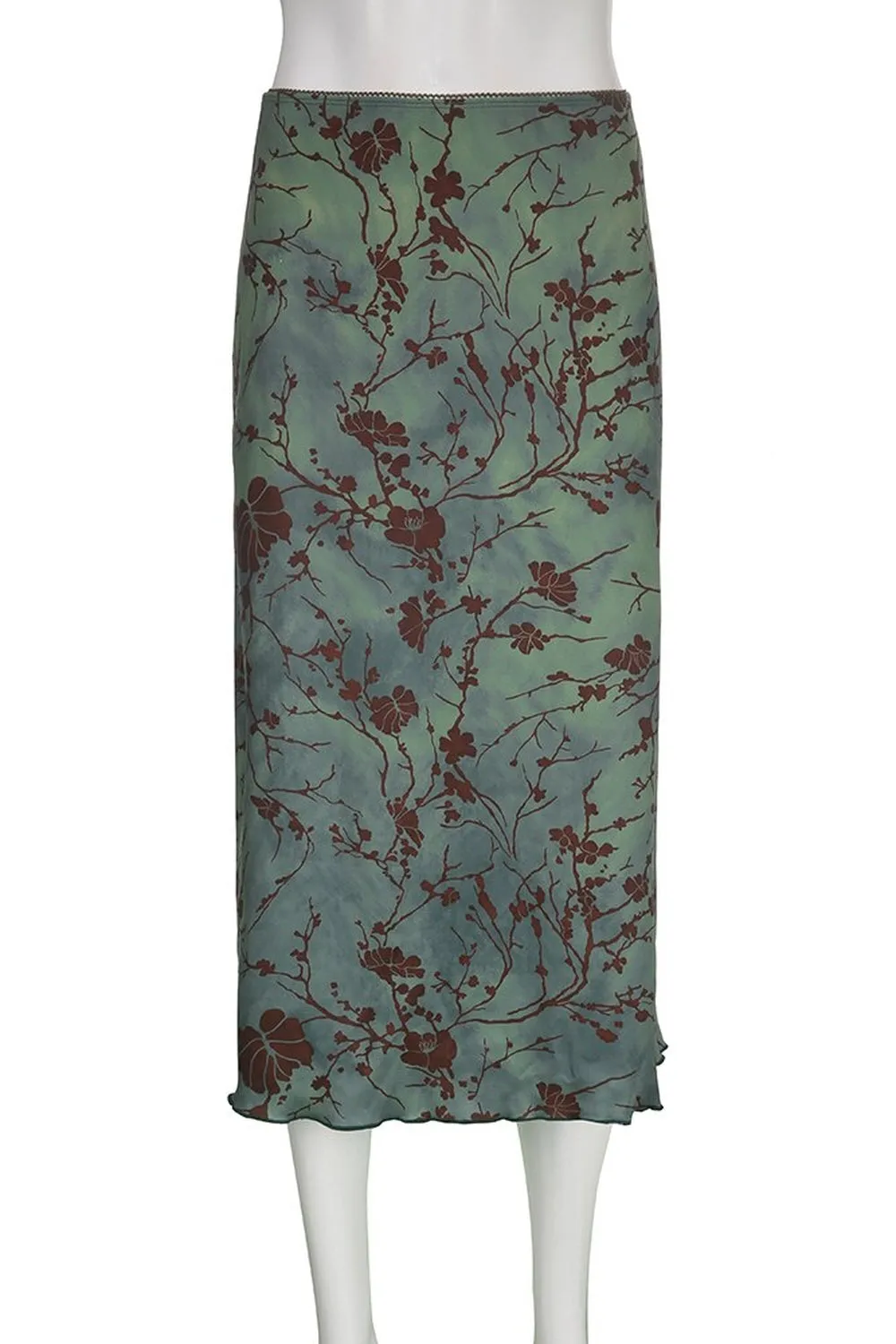 Goblincore Tie Dye Long Skirt
