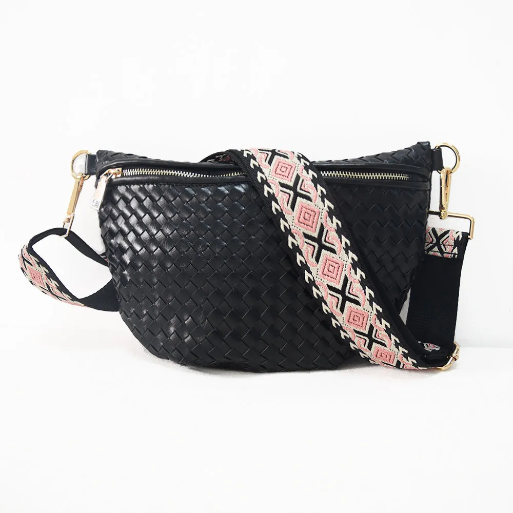 Hailey - Woven Crossbody