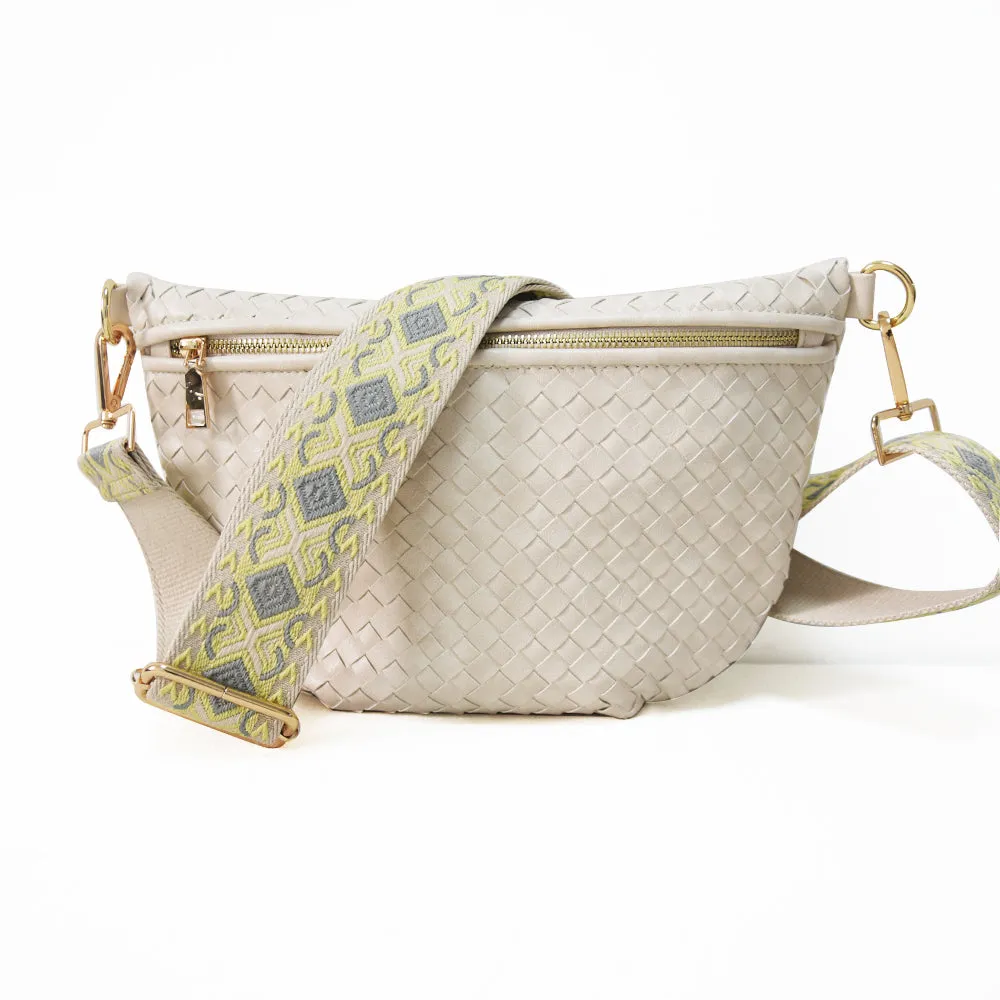 Hailey - Woven Crossbody