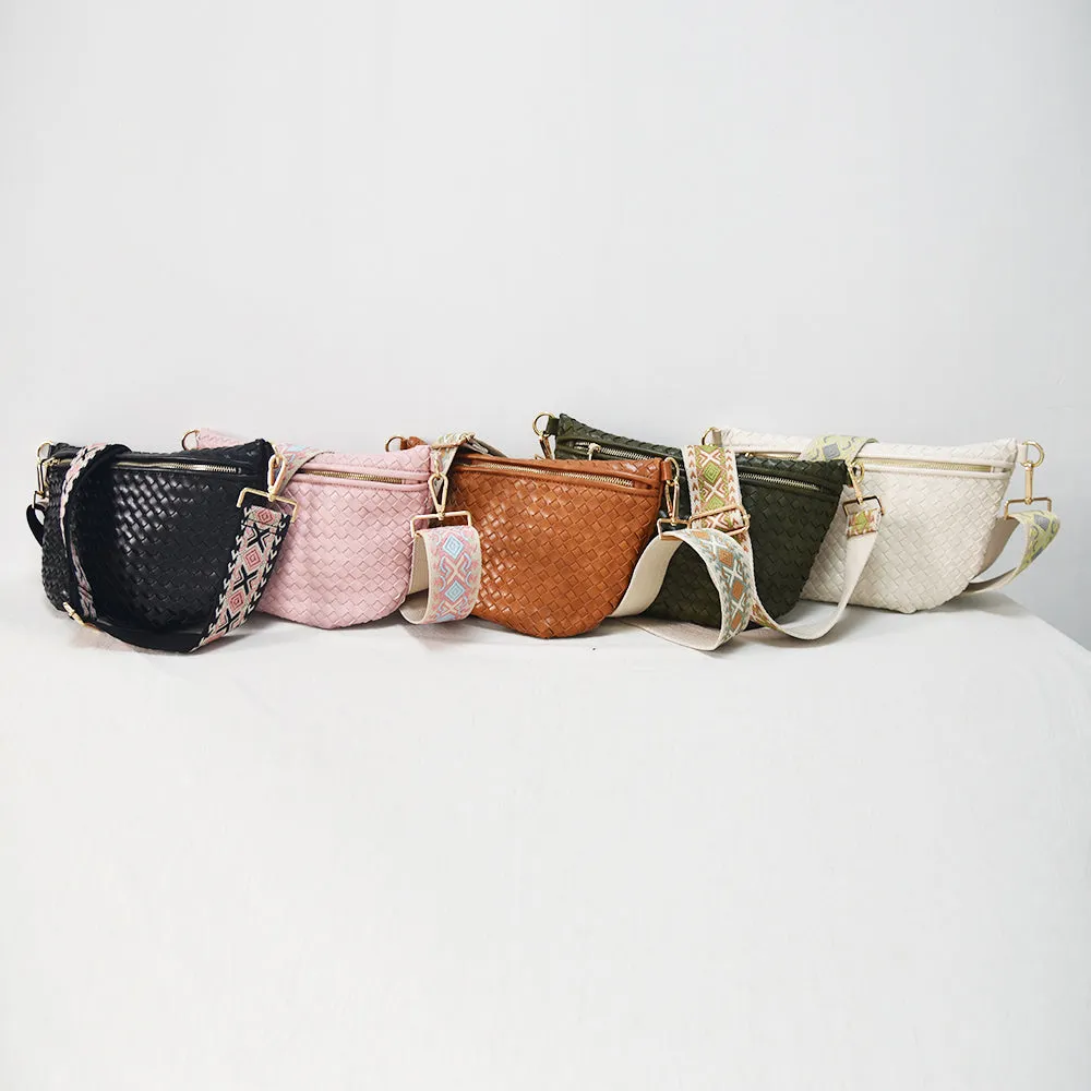 Hailey - Woven Crossbody