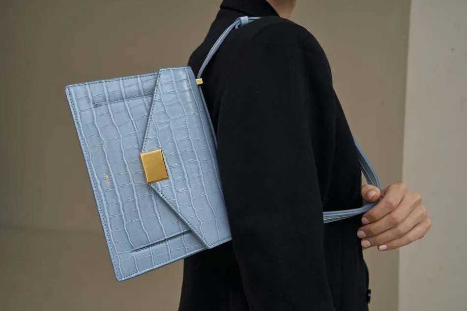 Lilian Bag - Ice Croc