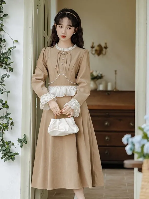 Long French Retro Style Skirt