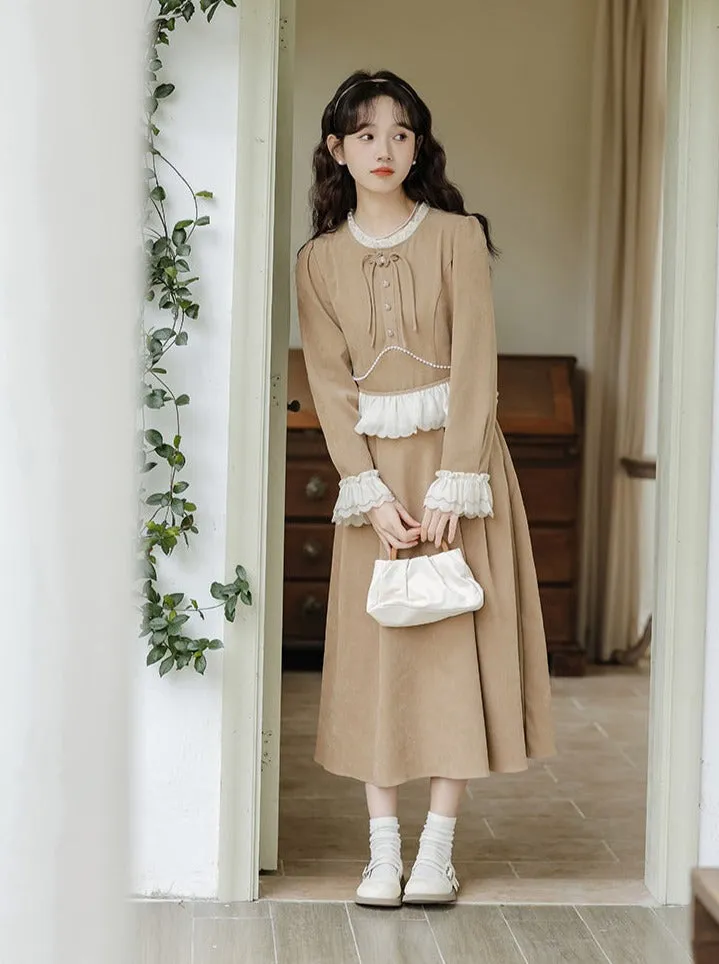 Long French Retro Style Skirt