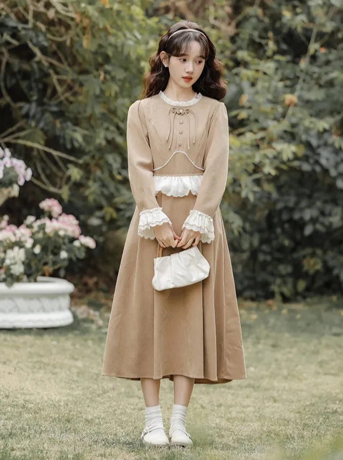Long French Retro Style Skirt