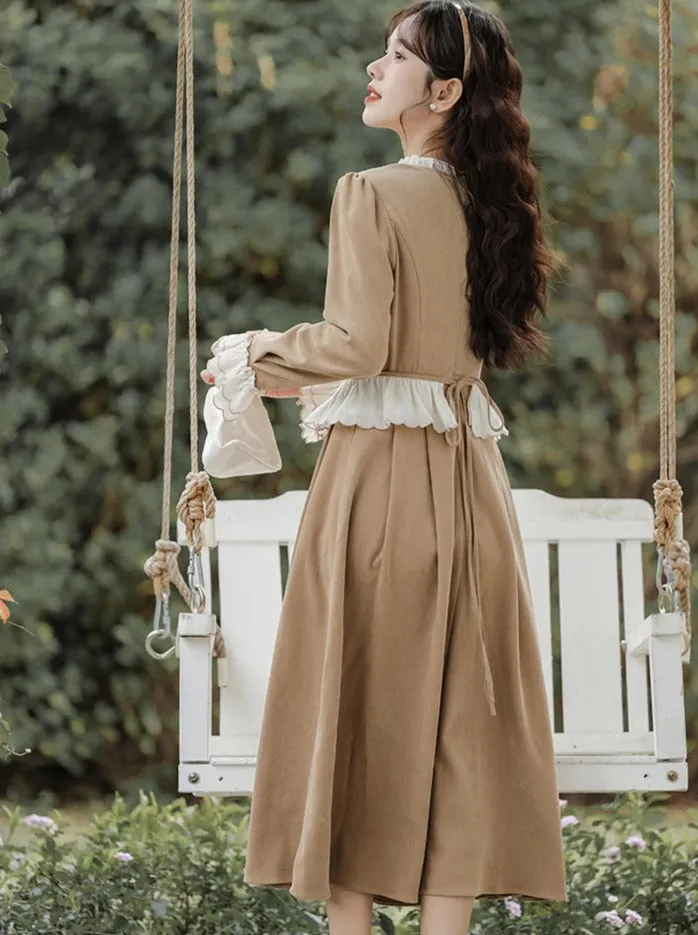 Long French Retro Style Skirt
