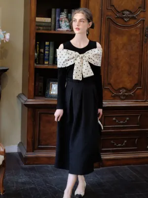 Long Skirt Brown Bob Top Dot Queen   Sugar