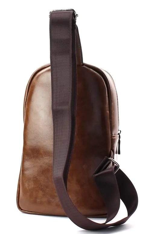 Men Vegan Sling Bags