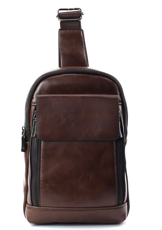 Men Vegan Sling Bags