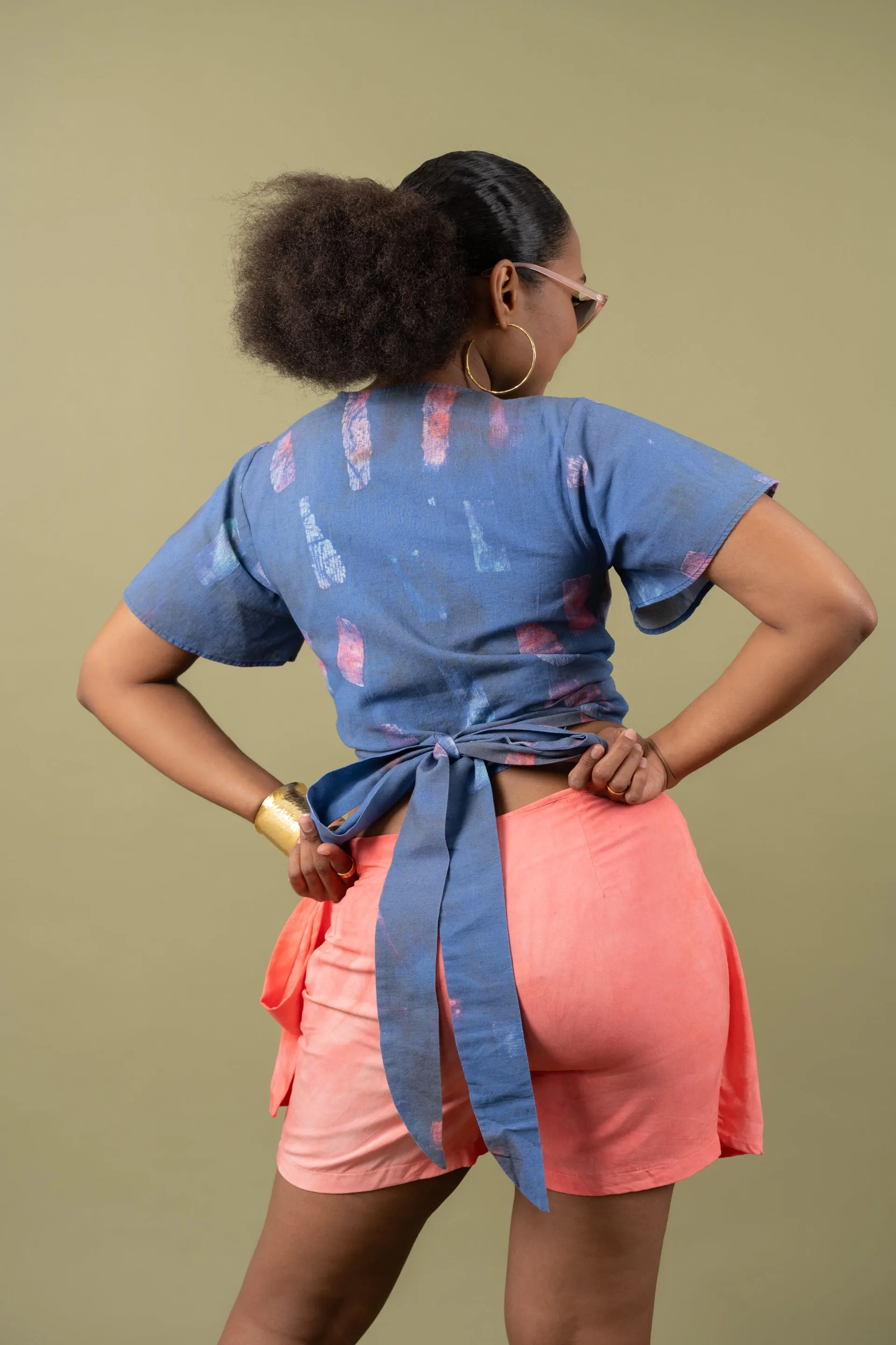 Mini Skort - Coral Pink