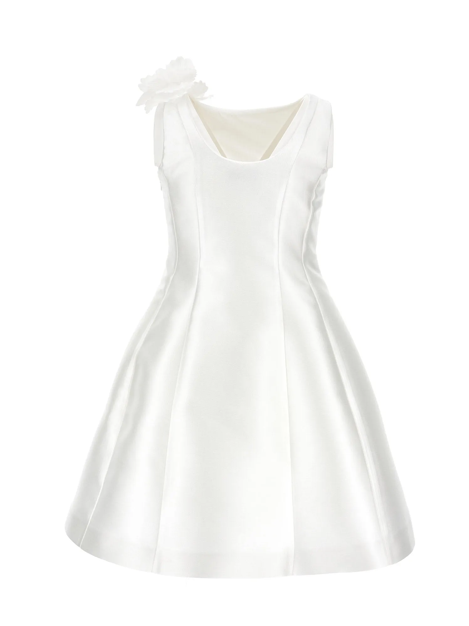 Monnalisa Kids Mikado Dress