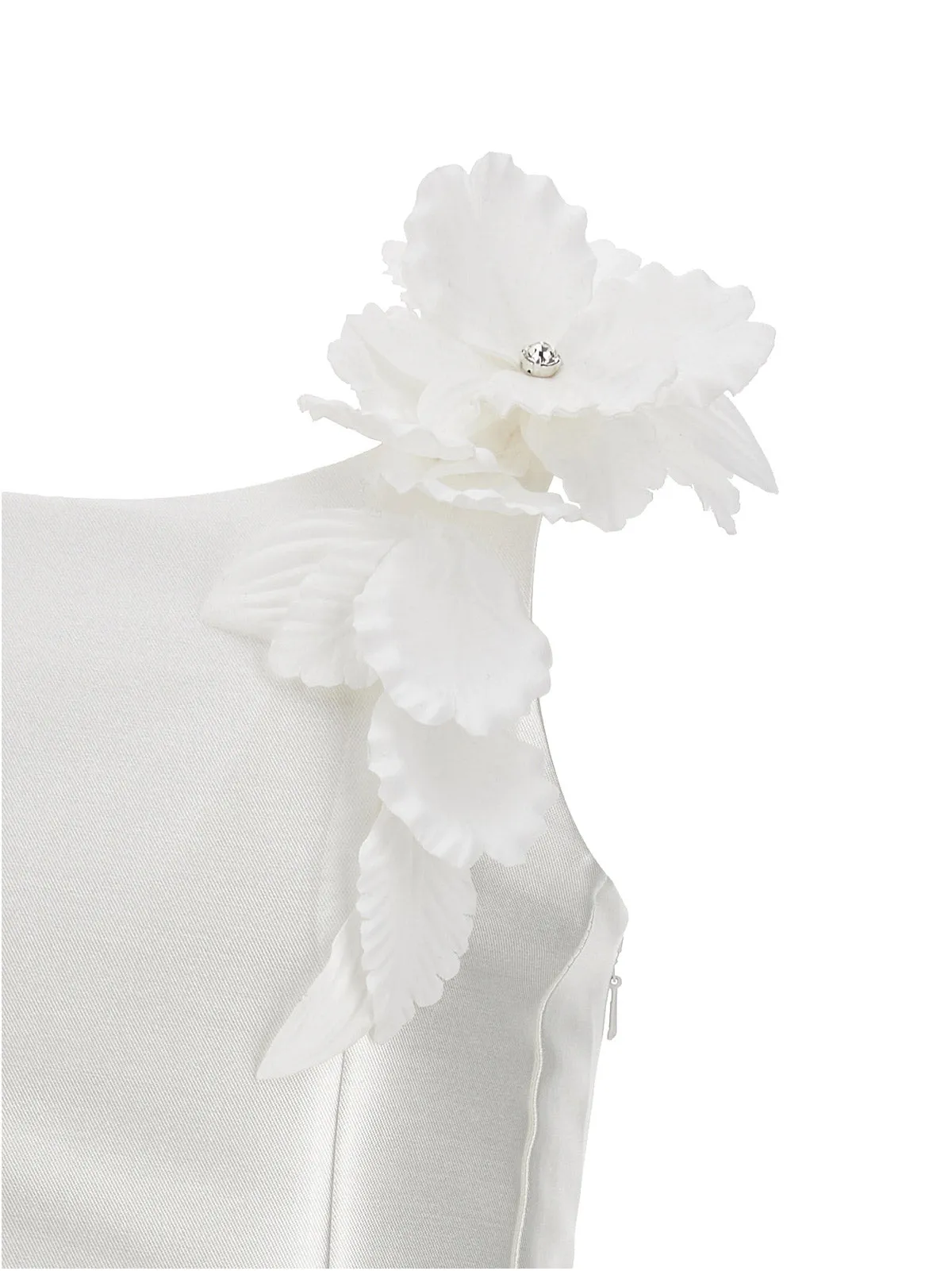 Monnalisa Kids Mikado Dress