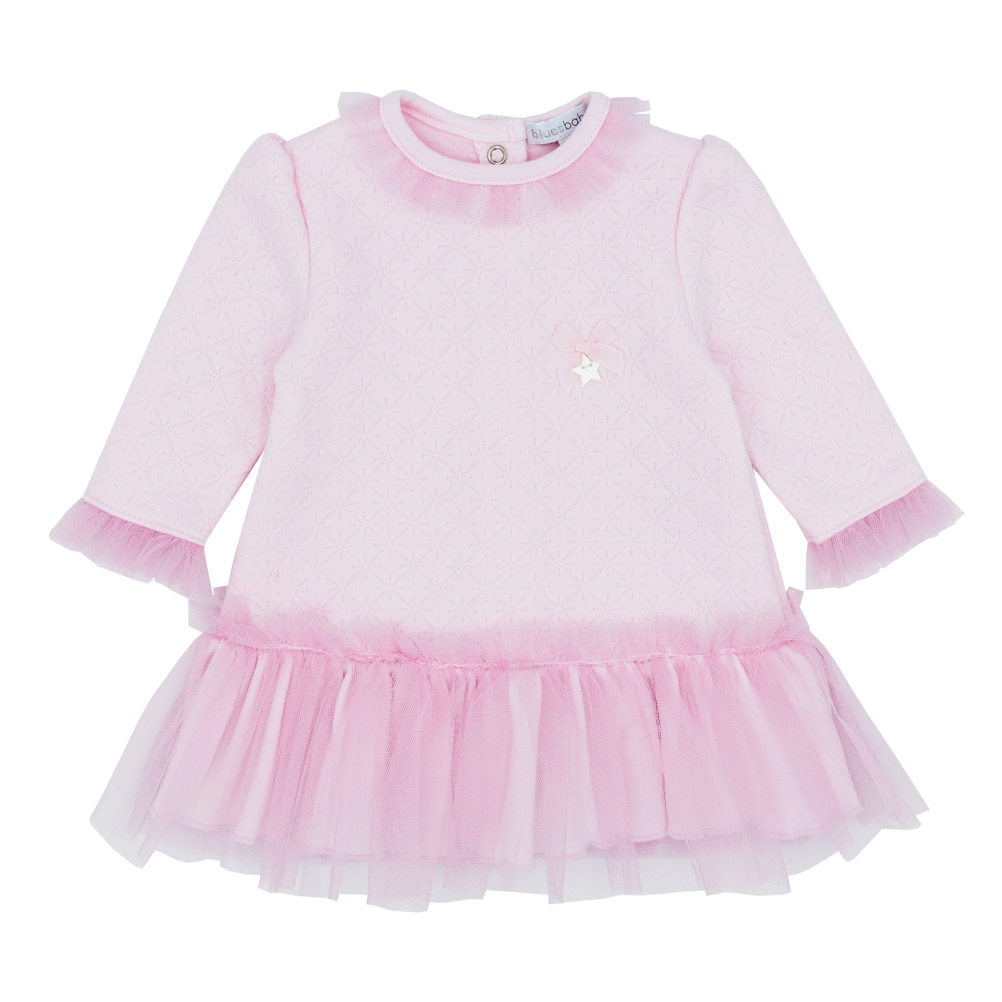 Pink Blues Baby Dress BB1692