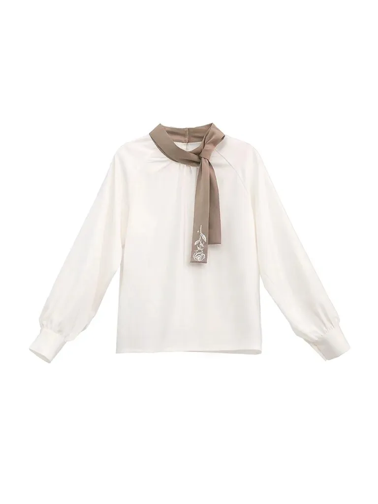 Skirt Suit Short   Shirt Rose Check   Retro Tie Brooch   Bow French Jacket Lace-Up