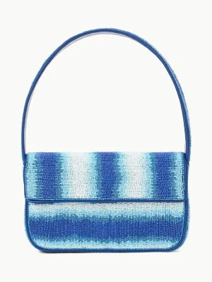 STAUD Tommy Beaded Bag in Ride The Wave