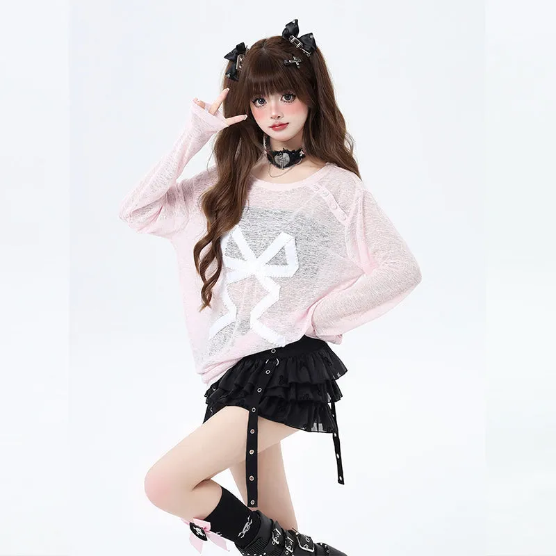 Summer Sweet Girl Y2K Style Tulle Skirt