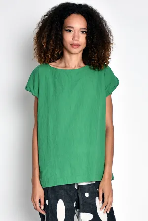 UZI TUNIC TOP, GREEN