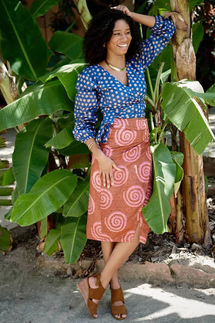 Wrap Skirt - Sea Shell